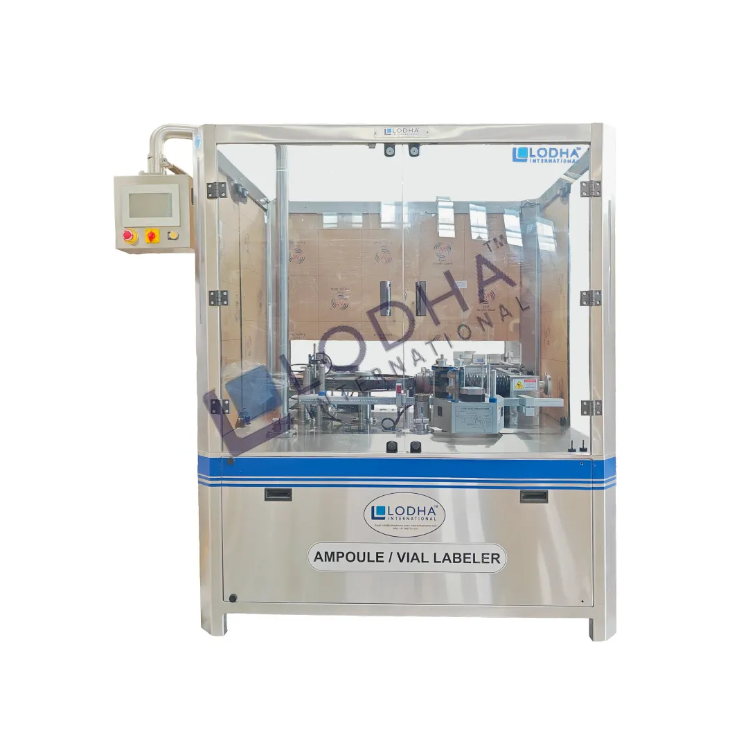 Automatic Vertical Ampoule Sticker Labeling Machine